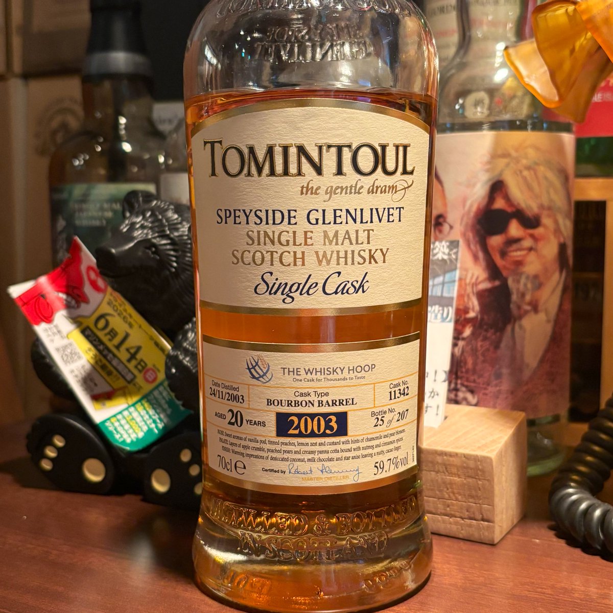 先日こんなの買いました。 #トミントール #tomintoul #ウイスキー