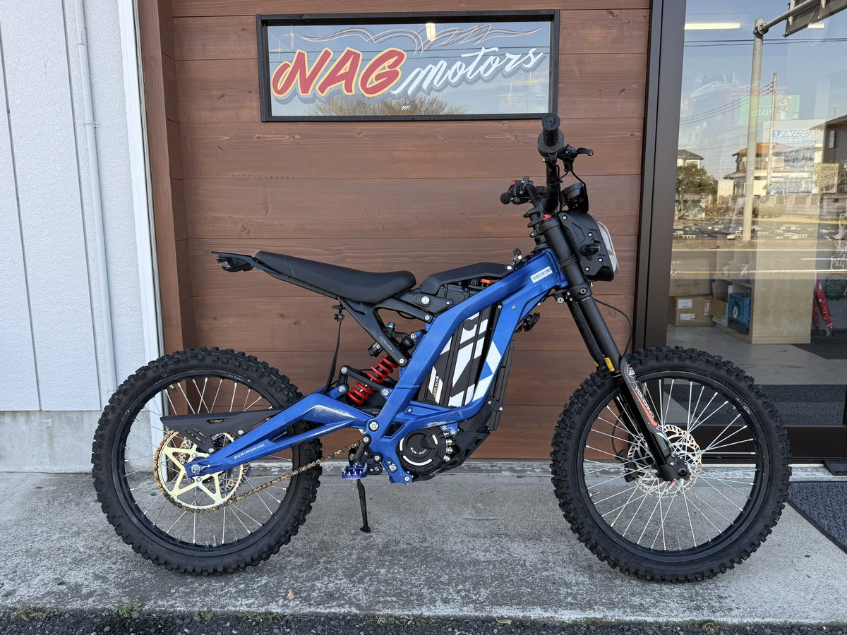 nagmotors's tweet image. ナグモ10周年記念中古車セール！
SURRON LightBeeL1Eナンバー取得可能モデル（原付二種）
走行351Km、アップハンドル、ワイドステップ、フェンダーレスキットなど
44万円税込のところ4万円引き
40万円ポッキリ
#surron
#lightbee
#電動バイク