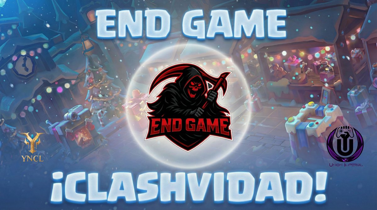 ⏳ Su regalo llega tarde… pero cuando aparece, es sentencia final. 🎁💥⏳💥 Cuando ellos llegan, sabes que el final está cerca… pero también los villancicos gamer. 🎁🎮 <a href="/EndGame506/">End Game</a> quiere la fase decisiva invernal.

#EndGame #FinishThem #HolidayFinale #YNCL <a href="/UImperialLeague/">Unión Imperial League</a>