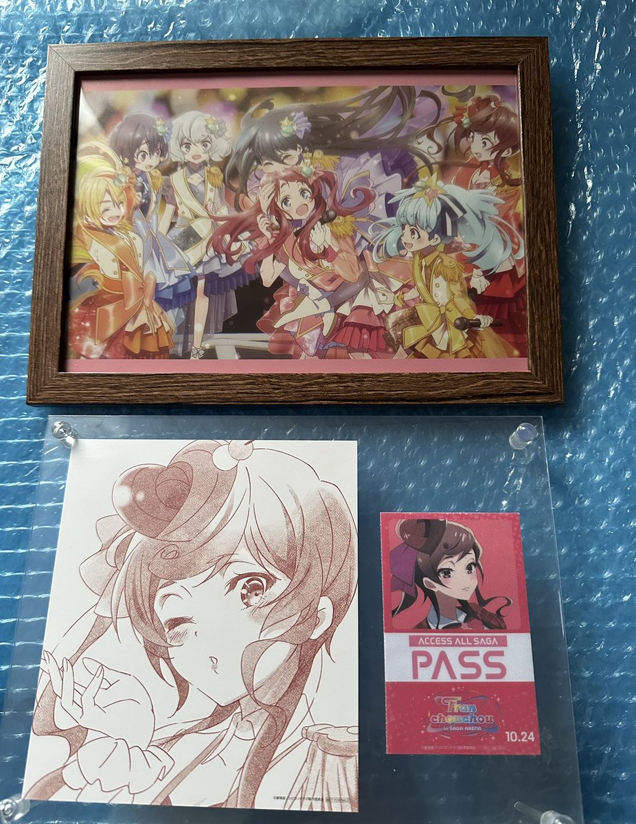 6週目の入場者特典、やはり良すぎる 色紙とパスがゆうぎり姐さんだった