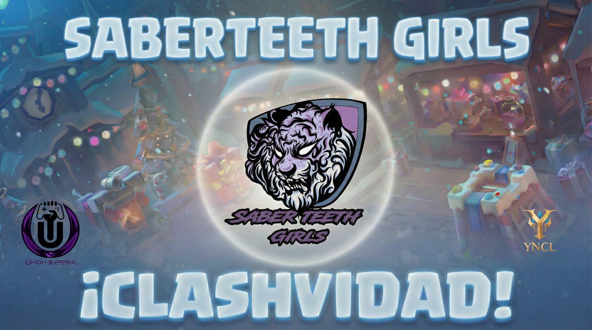 LeagueYncl's tweet image. Traen estilo y un push que te derrite más que el ponche caliente. Si las subestiman, ya perdieron 💖🎮🎀 Llegan brillantes, imparables y con cajas de glitter navideño. Prepárense, las @Saberteethgirls  no solo vienen a jugar vienen a ganar
#clashvidad25 #YNCL @UImperialLeague