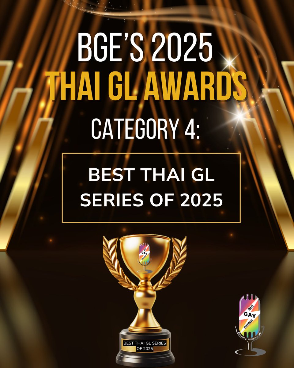 BigGayEnergyPod's tweet photo. This is the big one!
Which 2025 Thai GL series had it all for you: story, acting, chemistry, production? The show you’re still thinking about weeks or months later?

Comment below with your pick for Best series of 2025.

#ThaiGL #LMSY #Clairebell #FayMay #MilkLove #USTheSeries https://t.co/hoIclA27Am