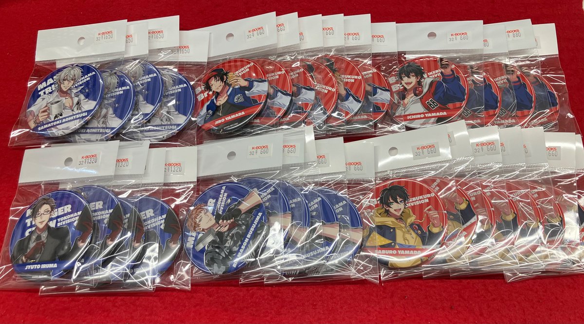 入荷情報】 『ヒプノシスマイク』 〈缶バッジ〉 ◇7th anniversary