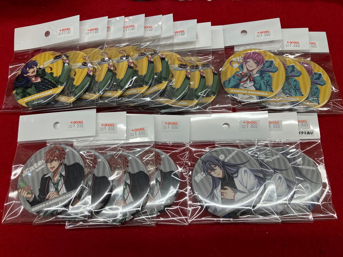 入荷情報】 『ヒプノシスマイク』 〈缶バッジ〉 ◇7th anniversary