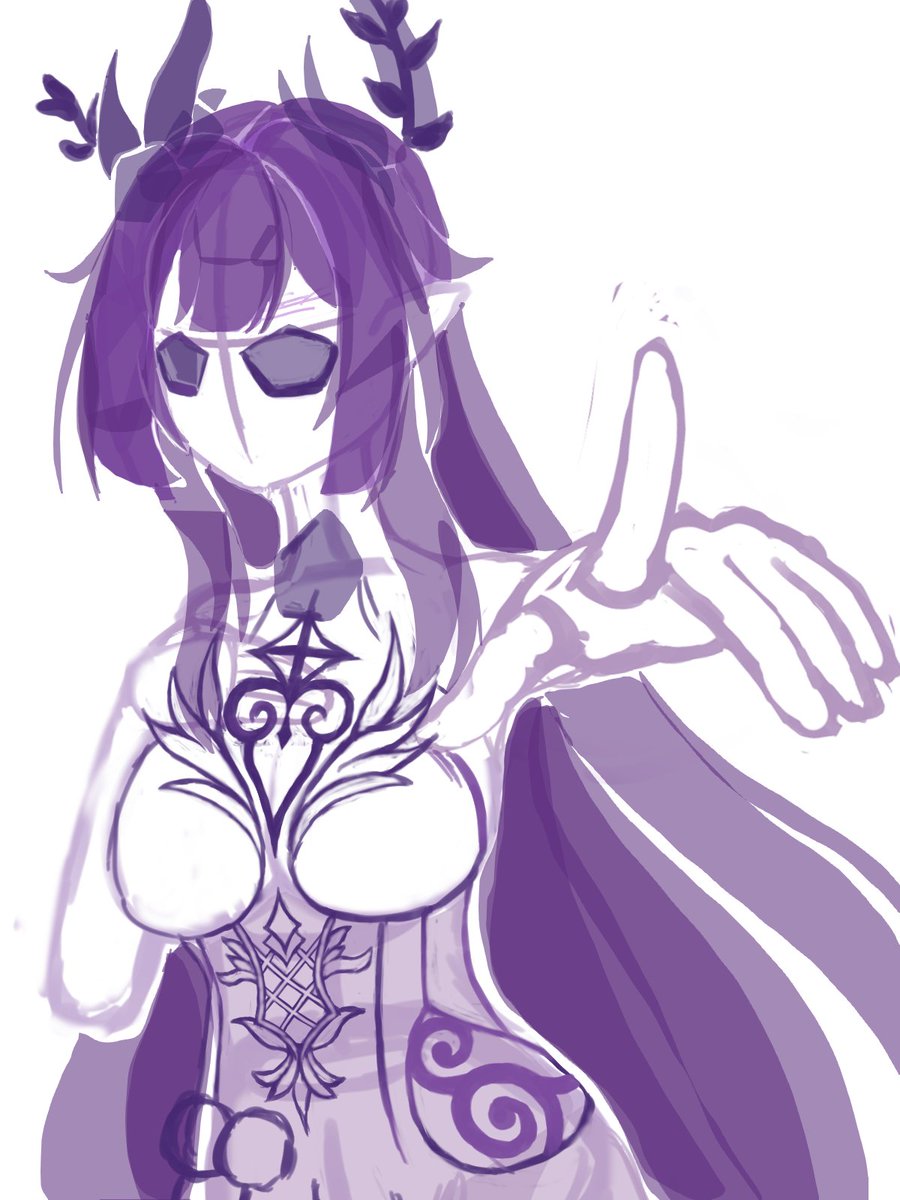 kriskelbin's tweet photo. #cyrene #HonkaiStarRail #wip https://t.co/7Hu40FeFZf