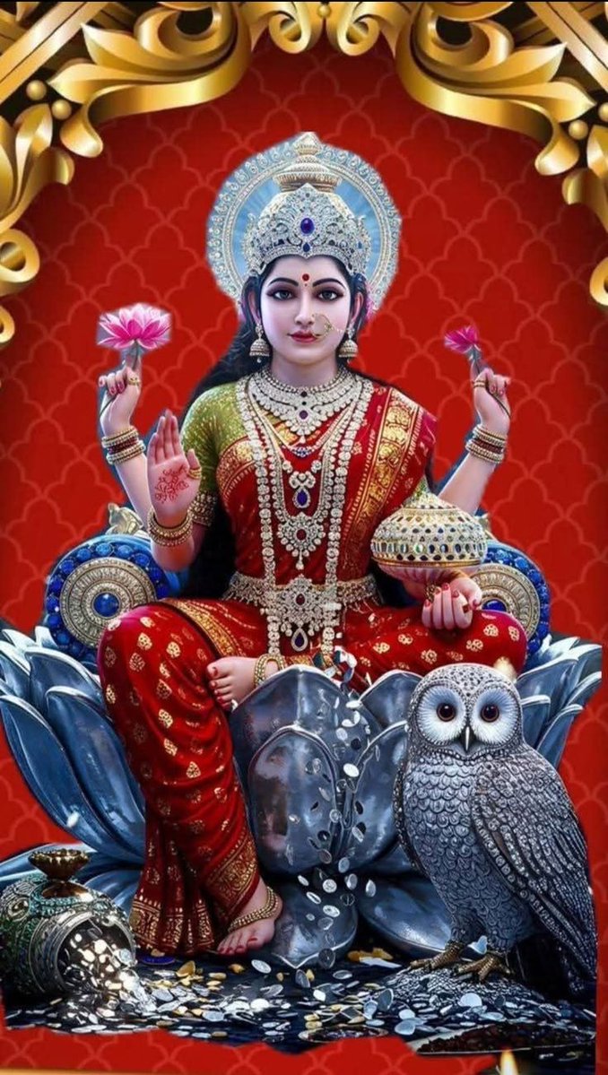 vstechsolution's tweet image. जिनके घर माता लक्ष्मी आती हैं, वहां सुख, सौभाग्य और समृद्धि स्थायी होती है।