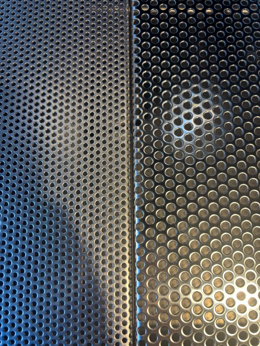 3Dシンク用マルチプレートがリニューアル パンチングの穴が大きくなっ