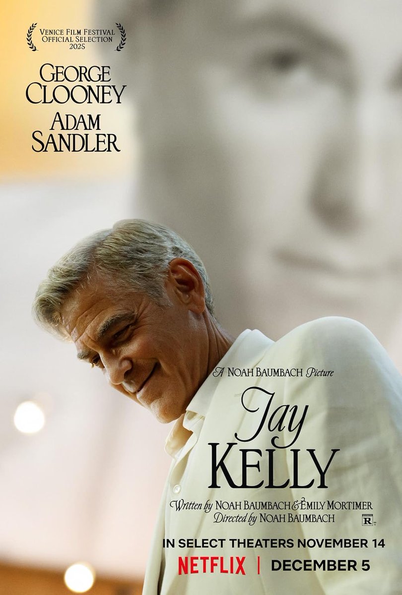 I had a feeling Noah Baumbach’s “Jay Kelly” was going to be George Clooney’s “Birdman” moment and my suspicions were correct. 

One of the best films of the year.