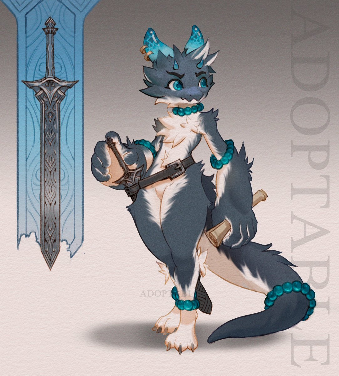 notfoundnick111's tweet image. ⭐️Hi guys. New Kobold Adoptable⭐️
Bid starting at $80. hope you like it. 
Link for the auction below

#adoptable #auction #furry