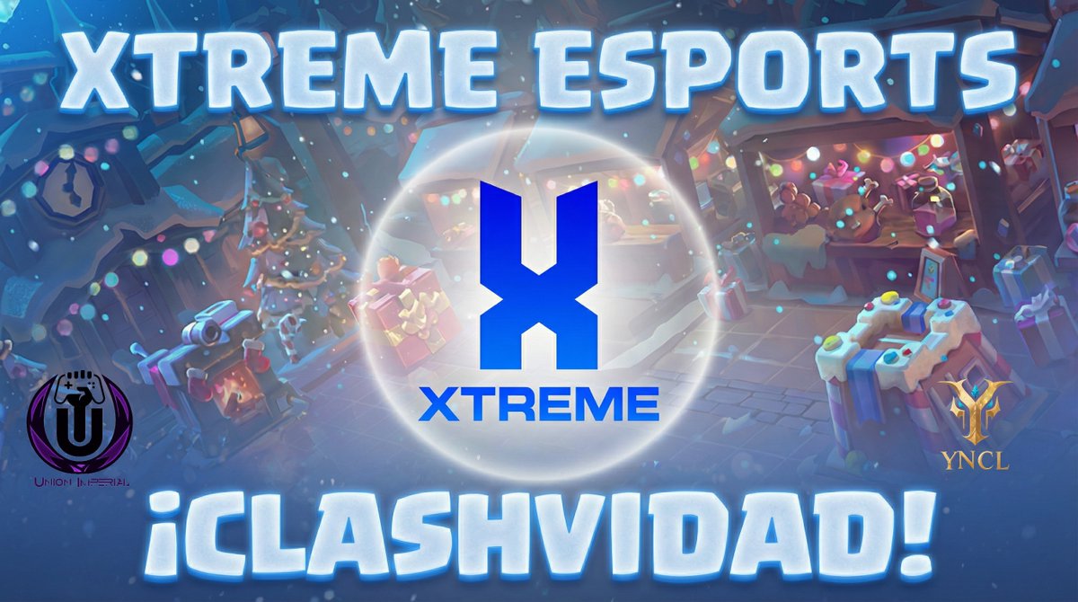 ⚡ Abres su regalo y PUM: tempo agresivo, presión y partida fuera de control. 🎁🔥⚡🎄 Regalan adrenalina pura envuelta en papel navideño explosivo. <a href="/Xtreme_Teamtbd/">Xtreme Esports</a>  entra para subir el nivel al máximo. 🎁🔥
#XtremeEsports #clashvidad25 #WinterRampage #YNCL <a href="/UImperialLeague/">Unión Imperial League</a>