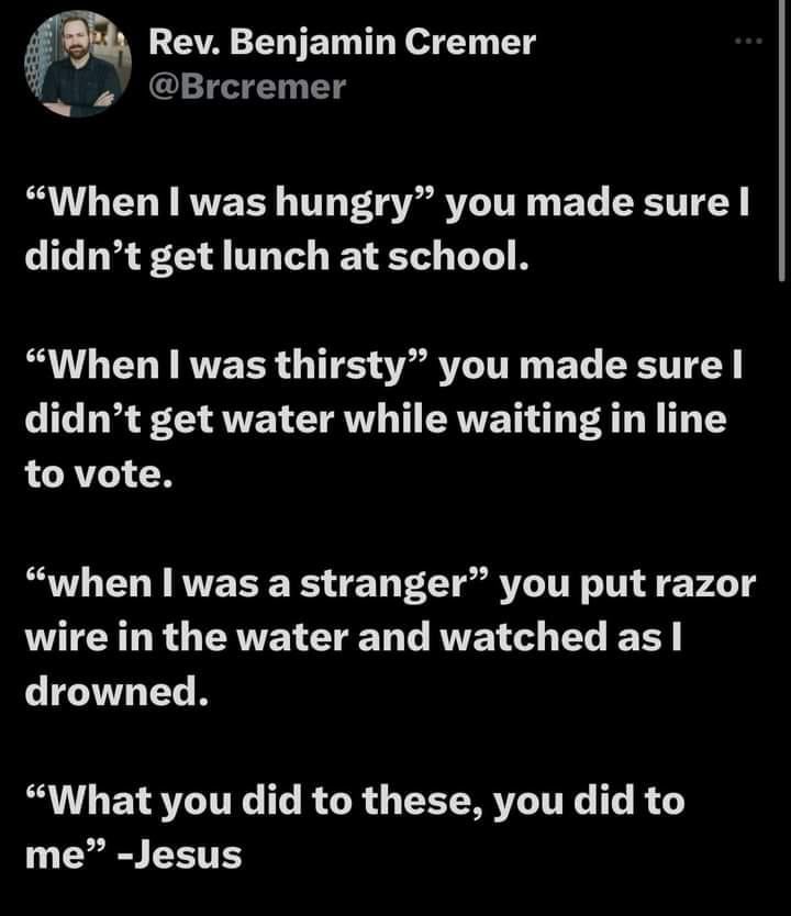 realKyleKeegan's tweet image. Christian White Nationalist Hypocrisy reminder.