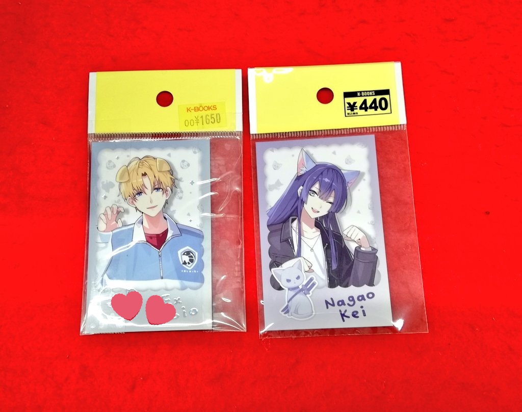 入荷情報】にじさんじ🌈🕒️ わんにゃんdays vol.2 チェキ風カード