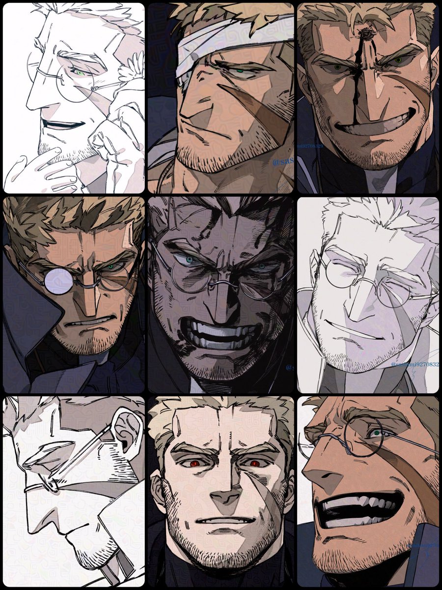 神父の顔を描くのが楽しい
たくさん描きたいね✍️