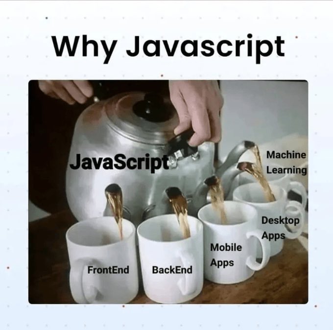 thatTech_bro's tweet image. Why JavaScript ? 
This is why lol 
#javascript