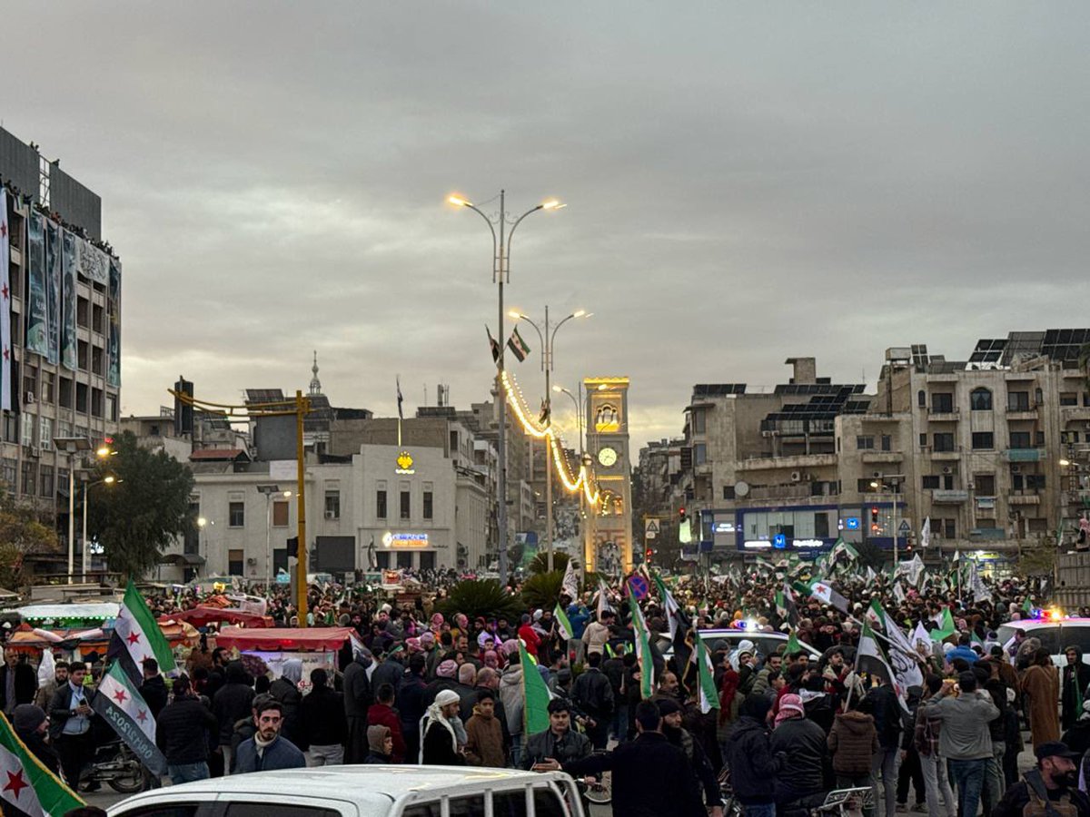 #حماة الساعة 7 صباحا 
8/12/2025

#اليوم_الوطني_السوري