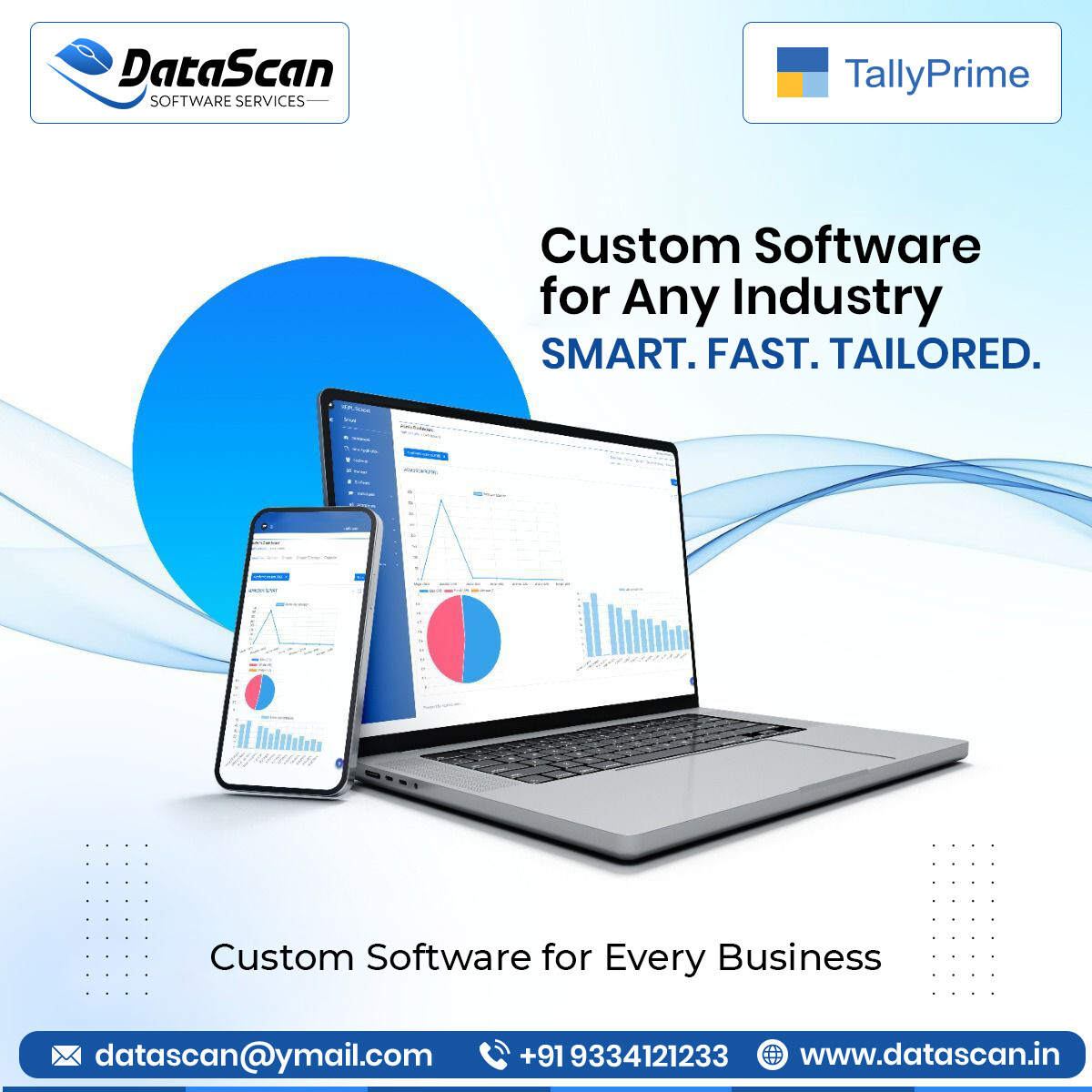 Datascan01's tweet photo. Need software that fits your business like a glove?
We develop custom apps for web, desktop, and mobile that deliver real impact.

🔹 Retail | 🔹 Education | 🔹 Healthcare | 🔹 Service Industry

#CustomSoftware #SoftwareDevelopment #DigitalIndia #DataScanPatna #SmartTech https://t.co/GCVRV5LNfw