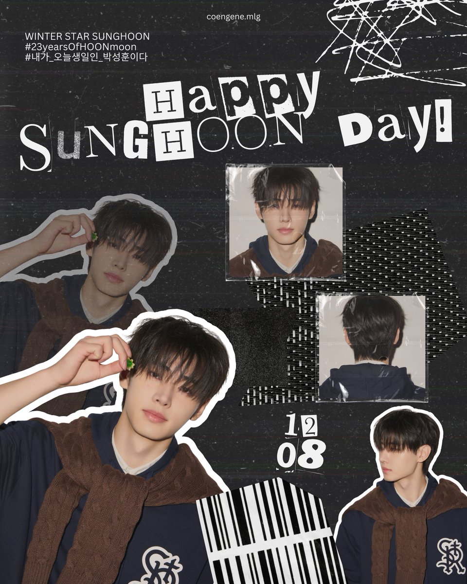 Happy Birthday to our beloved ice boy, Park Sunghoon! 🥳✨
Today is our Baekgu’s day! 💫 stay healthy and keep charming, we love you much! 💖✨

WINTER STAR SUNGHOON 
#23yearsOfHOONmoon 
#내가_오늘생일인_박성훈이다
#성훈 #엔하이픈 #SUNGHOON #ENHYPEN <a href="/ENHYPEN/">ENHYPEN OFFICIAL</a> <a href="/ENHYPEN_members/">ENHYPEN</a>