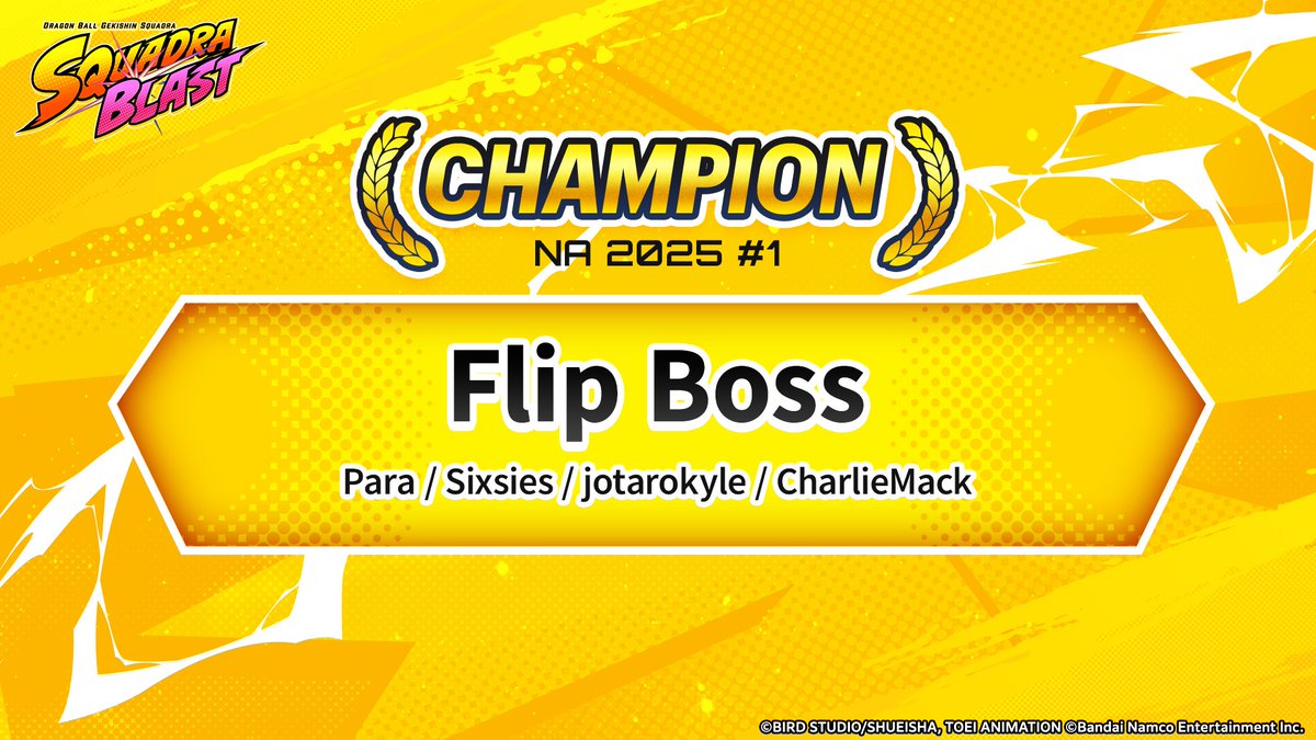 DRAGON BALL GEKISHIN SQUADRA tweet media