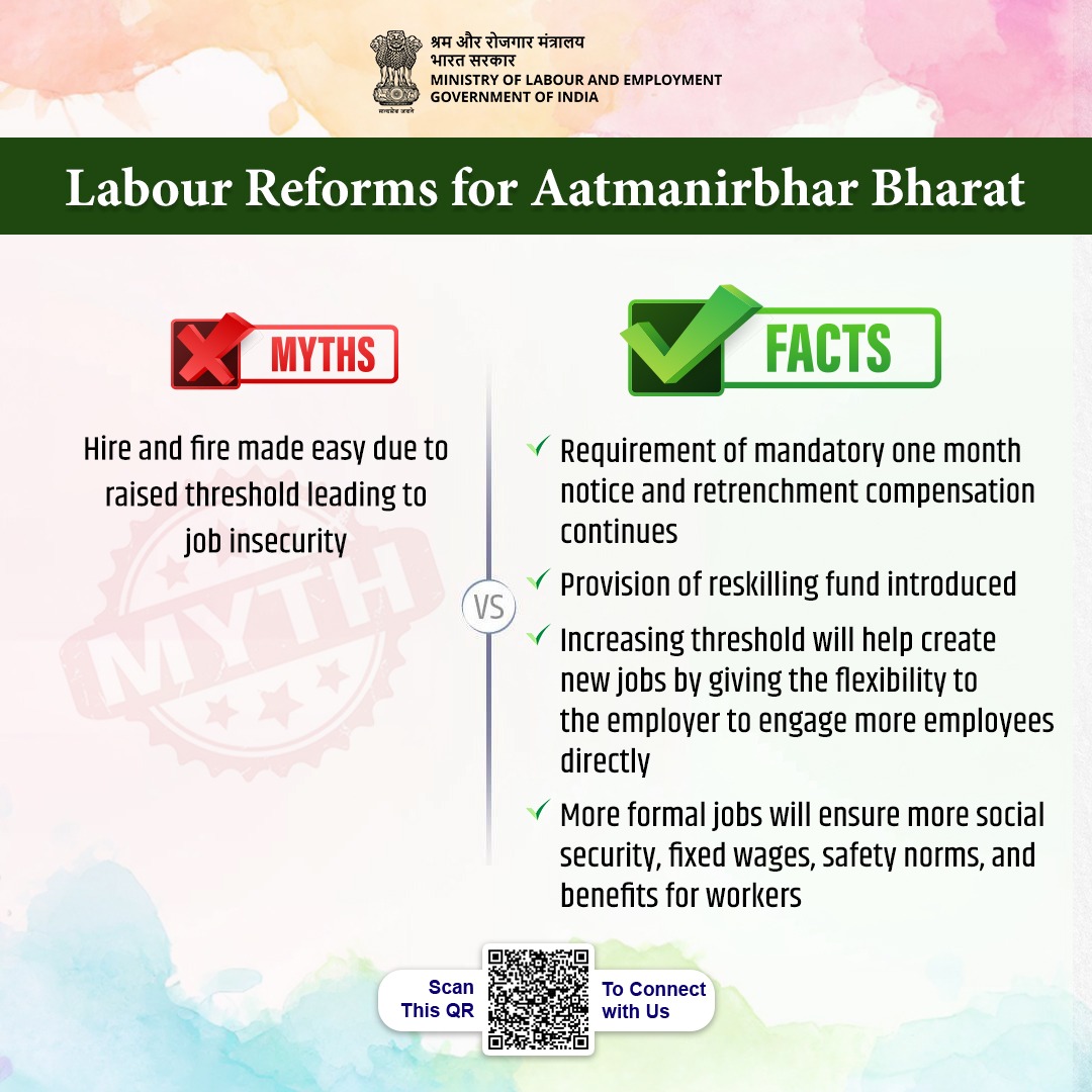 Ministry of Labour & Employment, GoI tweet media