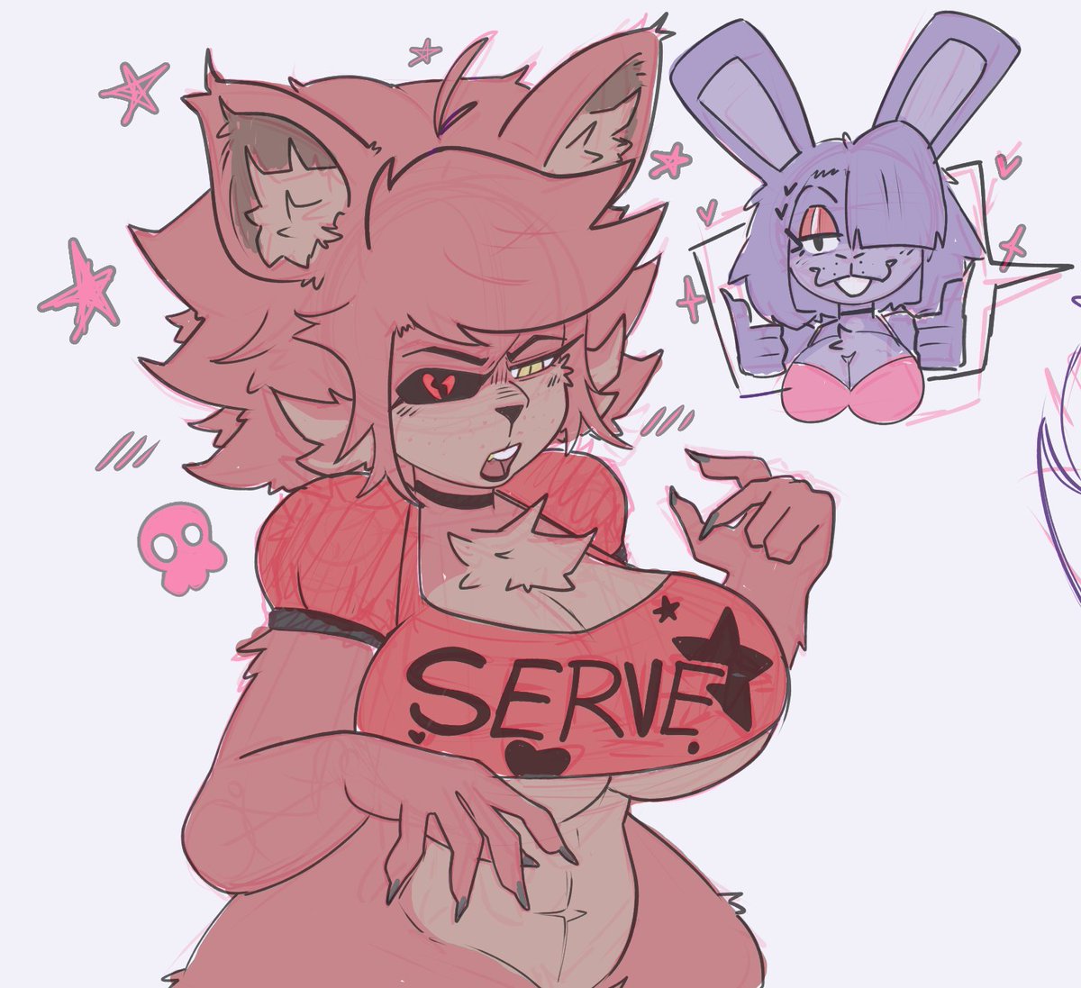SxyTimeRadio's tweet photo. Sketch for the night
#fexa #fnia #fanart #doodle #doodleart #furry #furryart #furryartist #furryartwork #redrawn https://t.co/kgbFc184IF