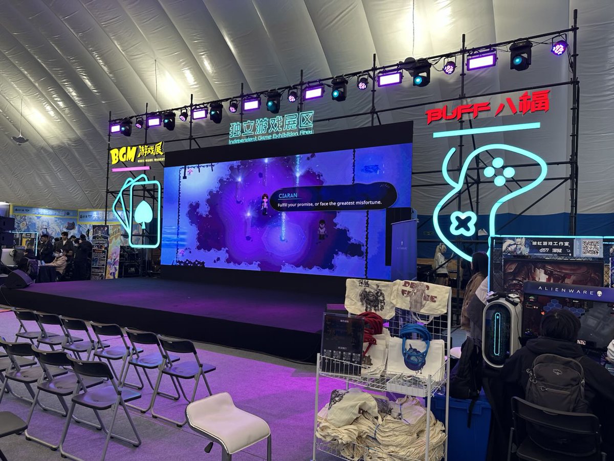 This year, I attended Bitsummit, WePlay, and TGS as a visitor—and at the recent BGM Expo, debuted as a booth holder, gaining firsthand player feedback and discovering creative indie games up close. Looking forward to meet everyone at Gamescom&amp;ChinaJoy🤟
#BGM #indiegame #indiedev