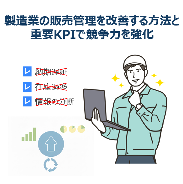 technopro_it's tweet photo. 🏭製造業の「販売管理」を一段上へ。競争力を高める“重要KPI”のヒントをチェック
👇
https://t.co/6HakKRDAeD

#製造業 #販売管理 #KPI #業務改善 #DX #サプライチェーン #見える化 #営業改革 https://t.co/YJ80zTEO7T