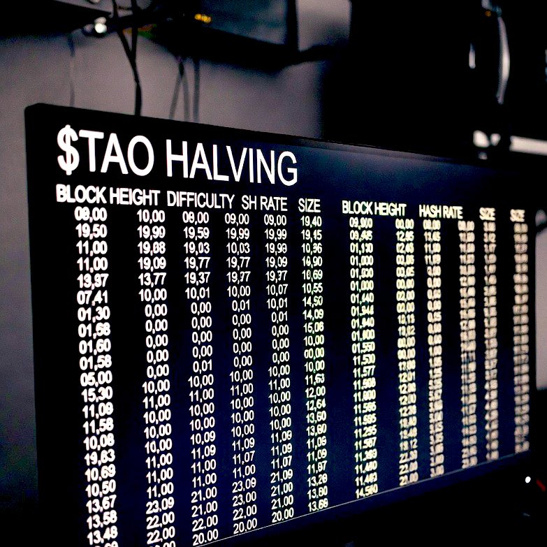 TaoOutsider's tweet photo. What the halving actually does to sell pressure in $TAO Bittensor?

The halving cuts issuance in half. 

That reduces the supply that normally turns into automatic sell pressure.

Less TAO entering means less TAO available to dump. 

Sell pressure drops by mechanism, not by narrative.

But don’t expect a price reaction in a few hours. The market adjusts on its own timeline.

The only immediate truth is this: without forced supply, any real demand hits harder.