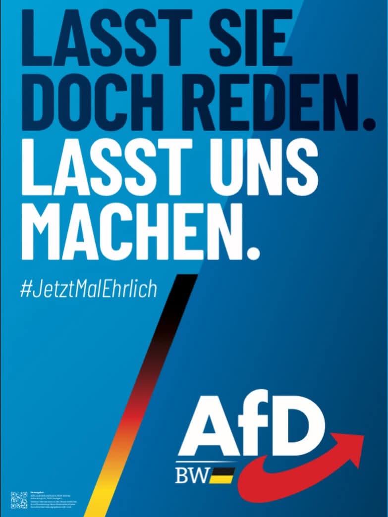 Richtig lass die anderen über heiße Luft reden. Wir machen und schaffen Fakten 💙🇩🇪💙💪🏻