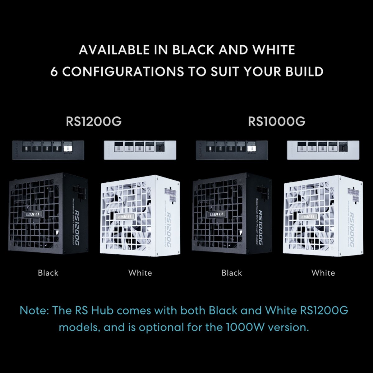 GlobalLianli's tweet image. ⚡ Introducing the world's first AC-rotation PSU: RS Series!
Rotational Shift design, next-gen compatibility, and enhanced cable flexibility for modern high-performance builds.

 • Newegg US: newegg.com/p/pl?d=9SIAFST…
🔗 Product Page: lian-li.com/product/rs/