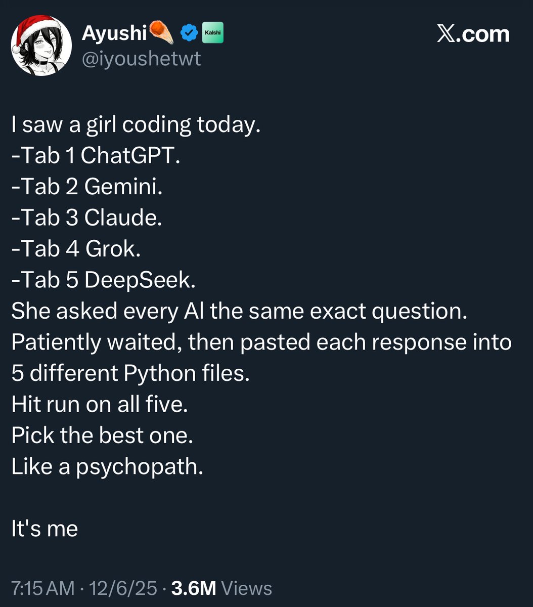X 增长秘诀：
 > 找到一条7个月前发布的超赞推文
> Ctrl+C，Ctrl+V
将“guy”改为“girl”
点击“发布”
 > 看看它能不能达到360万次观看和5.3万个赞