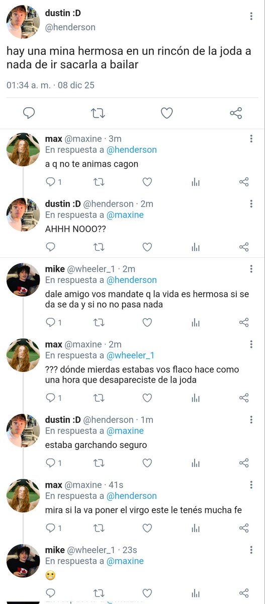 kurotumbero's tweet image. 041• en la vida soy max, no levanto ni sospechas