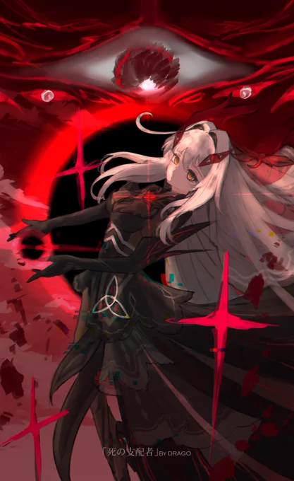 #今年も残りわずかなので今年一番伸びた絵を貼る Ruler of Death, Ronova