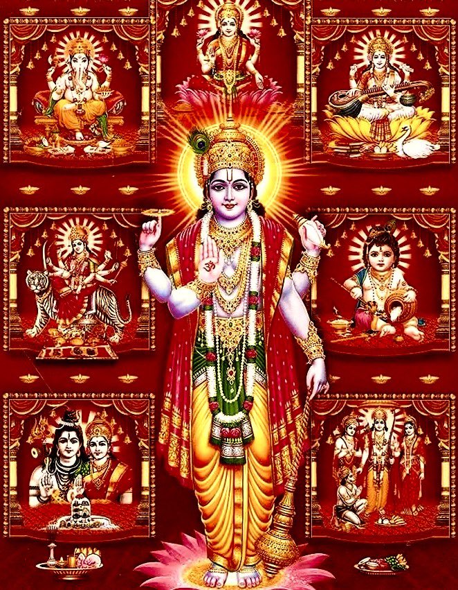 राम में मर्यादा
शिव में अनंतत्व
विष्णु में संरक्षण
दुर्गा में शक्ति
कृष्ण में प्रेम
       और
हर कण-कण में ईश्वर का वास

सनातन हमें सिखाता है
धर्म वही जो सबका कल्याण करे