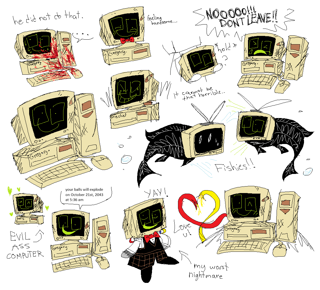 poisonedbugs's tweet photo. these are old drawings but i want to show him off again
#gregoryhorrorshow #ghs #ghsoc https://t.co/SgclddMXus