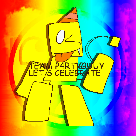 NoobPlays787's tweet image. &quot;THIS P4RTY WILL BE THE GREATEST P4RTY EVER&quot;
#Roblox #Robloxart #OC #Scenecore