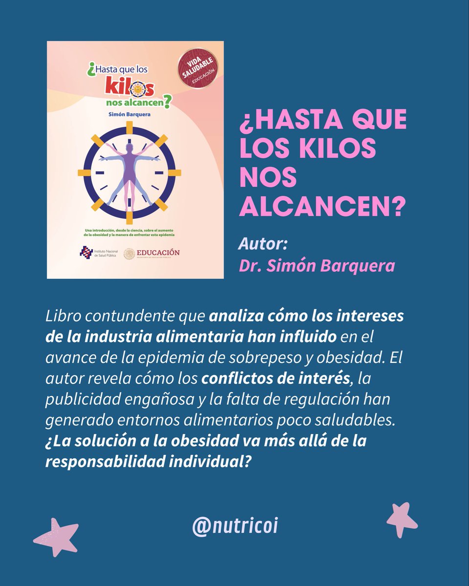 ¿Quieres empezar un nuevo libro? ✨

Te contamos sobre algunos de nuestros libros favoritos sobre alimentación, prevención y manejo de conflictos de interés. Los autores son profesionales y especialistas en el tema 💪

¿Ya los leiste? 
¿Nos recomiendas algún otro?👇🏼