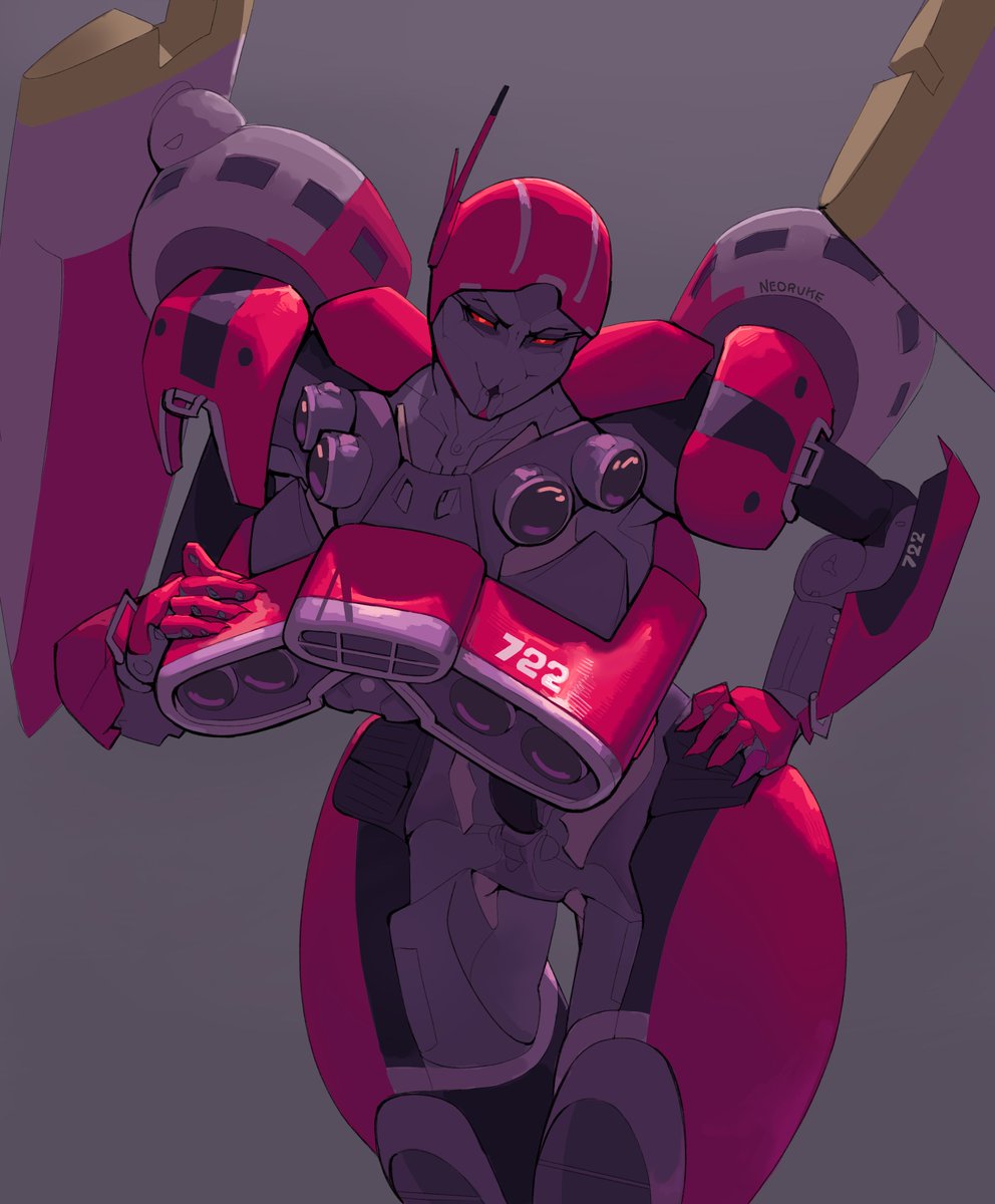 Artists show your most popular work.

Ppl really liked the big evil robo lady