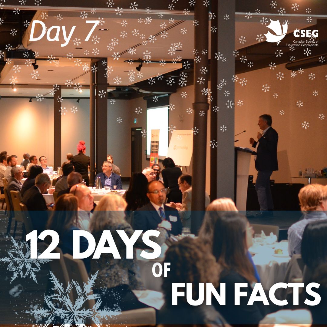 On the 7th day of Christmas, we reminisce about the first #CSEG #Symposium, 13 years ago. Back in 2012 we kicked off the inaugural event, honouring Brian Russell and Dan Hampson. Since then, this  is a day in our CSEG calendar that we all look forward to.

#12daysofChristmas