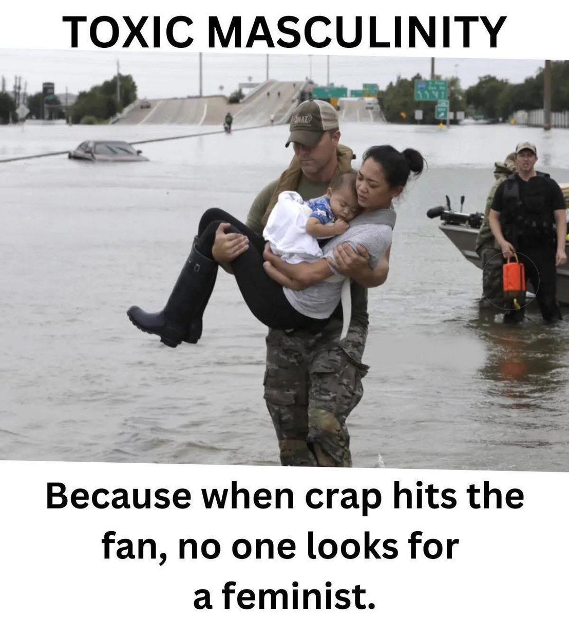 Legacy411's tweet image. 🤔 I can&apos;t think of anything a feminist is good for ...can you?