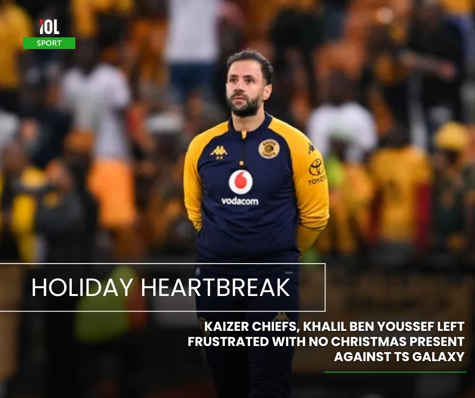 IOL's tweet photo. Frustration continues for Amakhosi as interim coach Khalil Ben Youssef saw his side held to a stalemate by TS Galaxy at Mbombela Stadium.
#Amakhosi #BetwayPrem #KaizerChiefs #TSGalaxy #MbombelaStadium @IOLsport
Read on https://t.co/eniNS3Gfli https://t.co/3Y5xD5nQqz