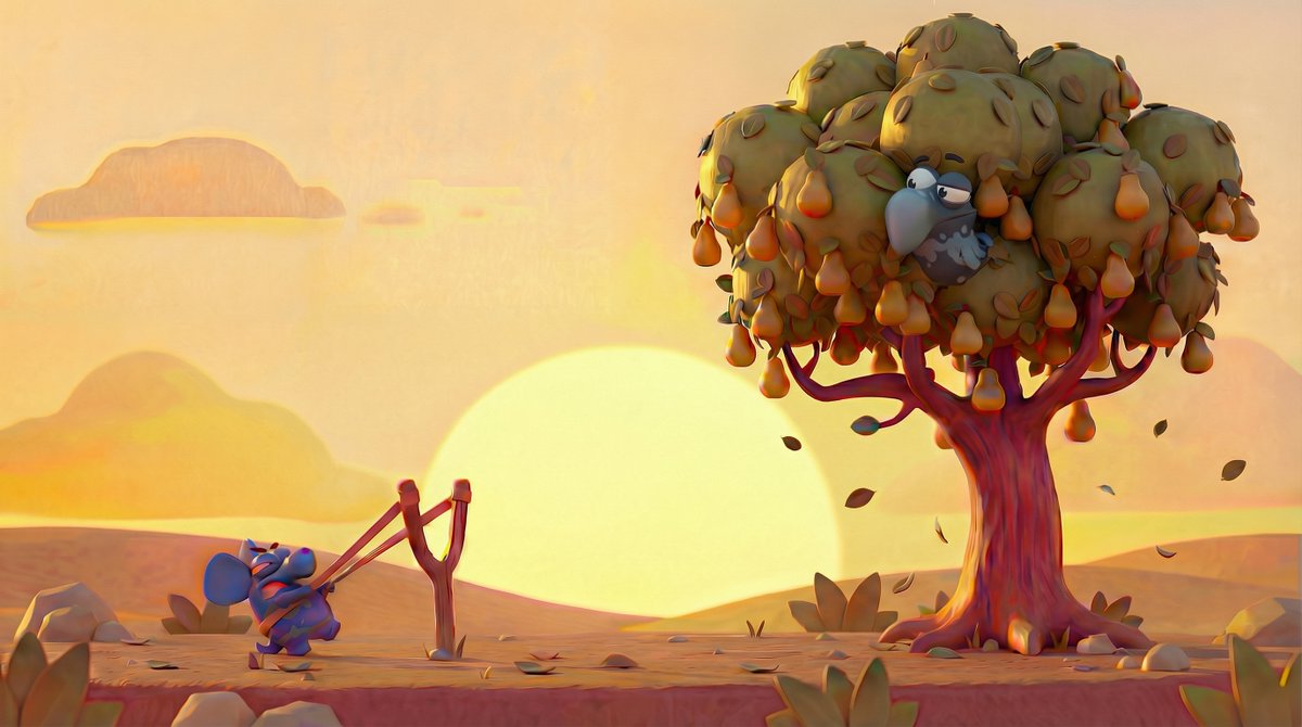 Glint would do anything for shiny pears • Popkin in a Pear Tree 🍐✨