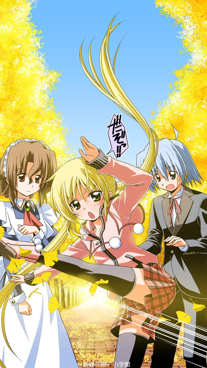 『ハヤテのごとく！』✕『トニカワ』複製原画 ハヤテのごとく！』×『トニカクカワイイ』複製原画 : サンデー