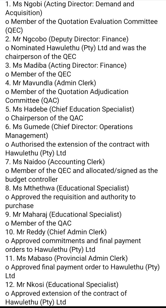 ZANewsFlash's tweet photo. NEWS: The MEC for Education in KwaZulu-Natal, Sipho Hlomuka, has been ordered by the SIU to act against 16 corrupt officials of the department who colluded to award a R2,5 million for chemical toilets in school to a company called Hawulethu (PTY) Ltd.
The unlawfully awarded tender has since been set aside, and the company was ordered to repay all profits derived from the corrupt deal - KZN Tonight Podcast