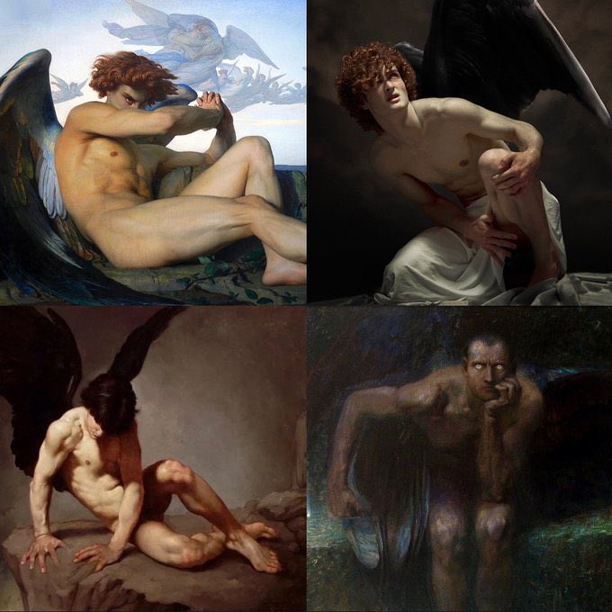 Lucifer in art.