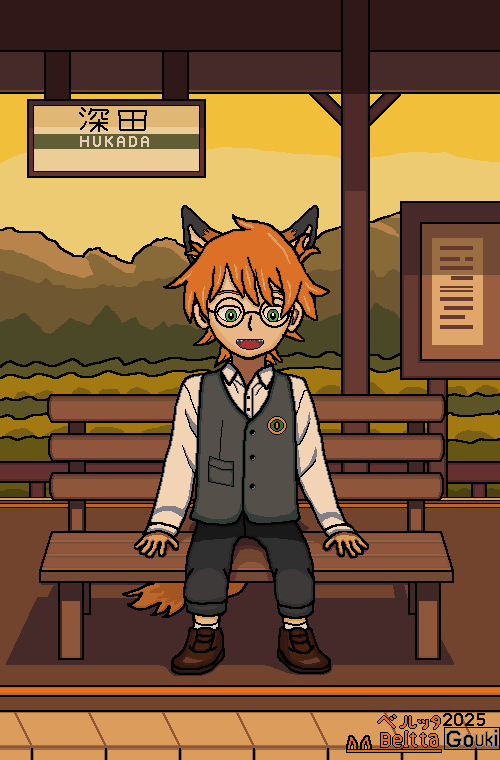 ゲームに登場予定の
オリジナルキャラクター「ベルッタ」
の2作目のドット絵です。

#ドット絵 #pixelart #オリキャラ #ゲーム制作