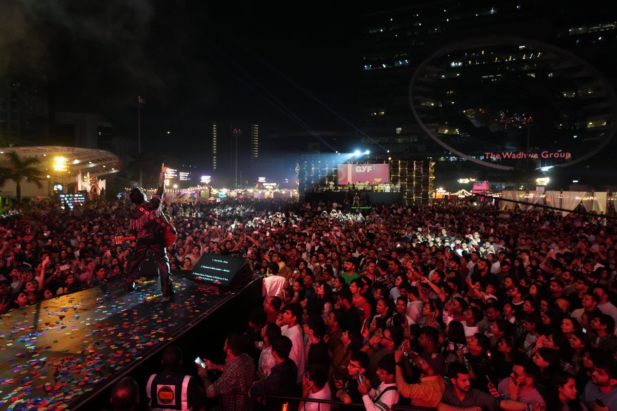 SRMDharampur's tweet image. The much-awaited GYF concert by #StebinBen ensured that the atmosphere lifted all at once. Cheers, movement and voices singing along filled the grounds with electrifying energy. From melody to momentum, every note he delivered stirred something deep within the audience. The final