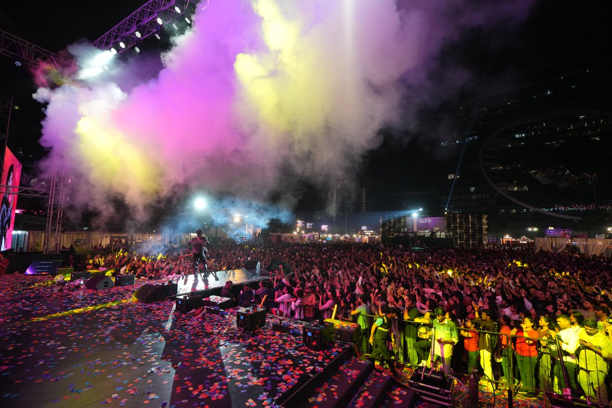 SRMDharampur's tweet image. The much-awaited GYF concert by #StebinBen ensured that the atmosphere lifted all at once. Cheers, movement and voices singing along filled the grounds with electrifying energy. From melody to momentum, every note he delivered stirred something deep within the audience. The final