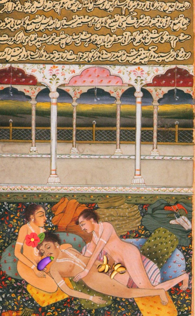 HISTORY LESSON 📖📚

Babur married Aisha Sultan Begum in 1498 who was also his paternal cousin, daughter of his father's brother. Basically, he married his sister and became a certified BC.

In 1499, Babur saw a young beardless boy named Baburi Andijani at a slave market. It was