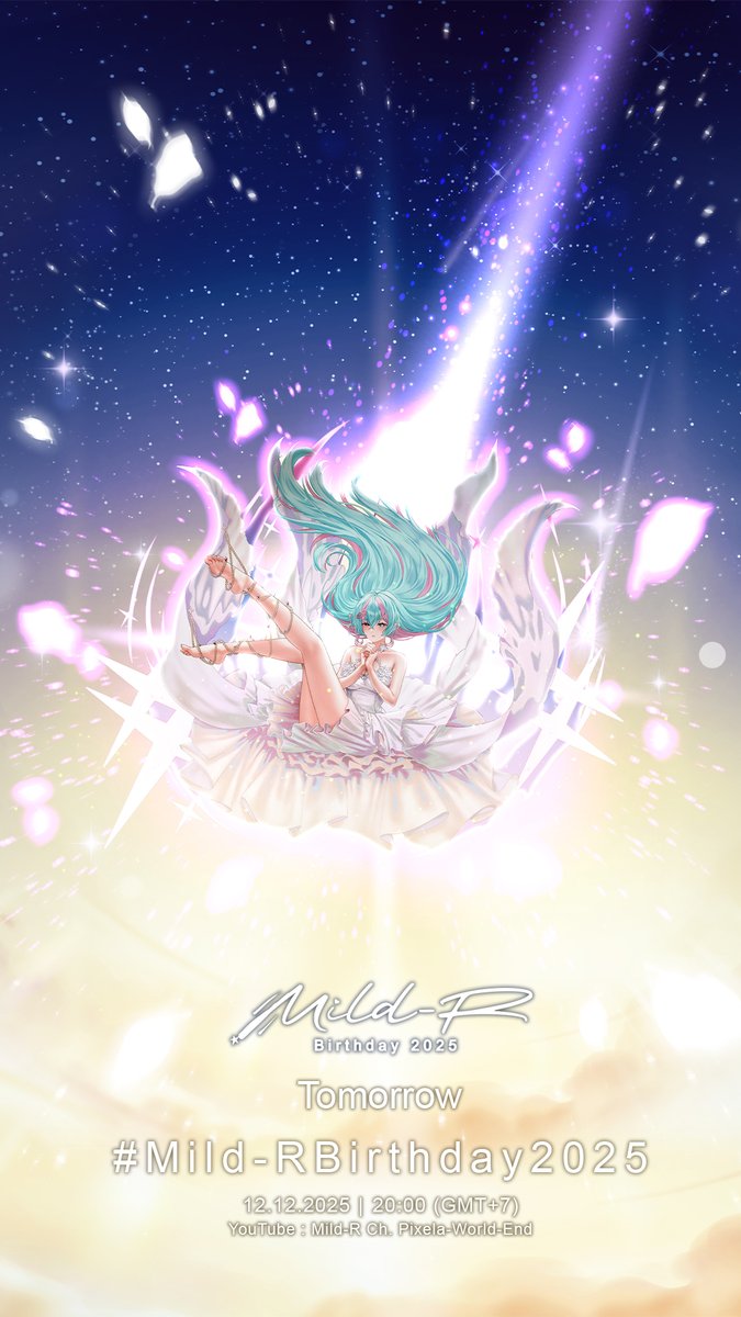 ชวนมองปรากฎการณ์ดาวตก! 🌟☄
ที่มาพร้อมกับแสงสว่างแห่งคำอธิฐาน 💫
.
📍มาพบกัน : youtube.com/live/GKeJI4bcE…
.
#MildRBirthday2025