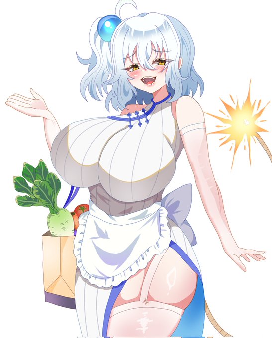 シロヱさん描きました〜!
困り眉すき…………😘 